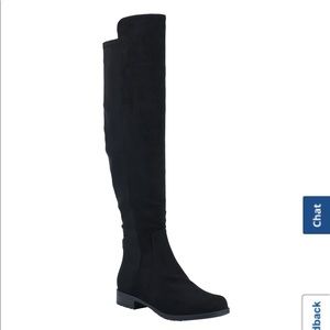 Unisa Gillean black multi fabric boot. Women’s size 9